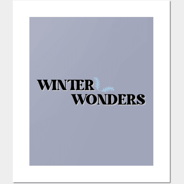 Winter Wonders Wall Art by Mysticalart